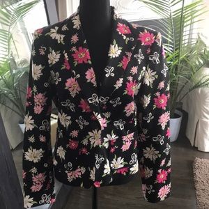 Floral jacket size medium